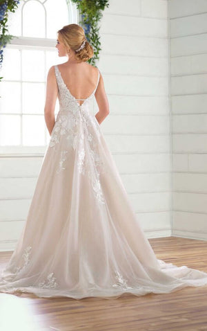 Essense Bridal Gown Style Bridal Gown Style D2748 Vanilla Bridal